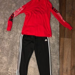 Boys adidas set